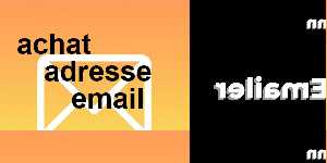 achat adresse email