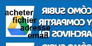 acheter fichier adresse email