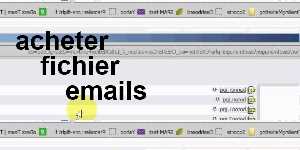 acheter fichier emails