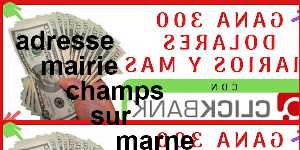 adresse mairie champs sur marne