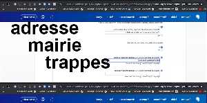 adresse mairie trappes