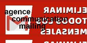 agence communication mailing