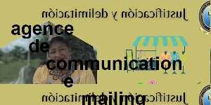 agence de communication e mailing