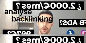 analyse backlinking