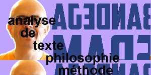 analyse de texte philosophie méthode