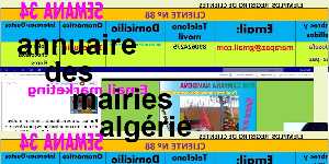annuaire des mairies algérie