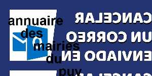 annuaire des mairies du puy de dome
