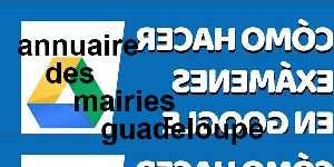 annuaire des mairies guadeloupe