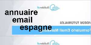 annuaire email espagne