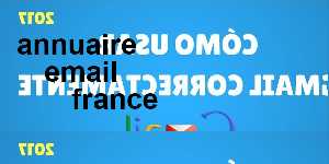 annuaire email france
