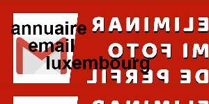 annuaire email luxembourg