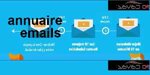 annuaire emails