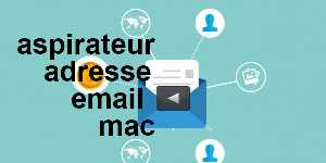 aspirateur adresse email mac