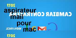 aspirateur mail pour mac