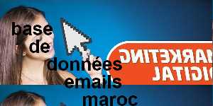 base de données emails maroc