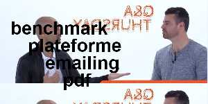 benchmark plateforme emailing pdf