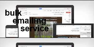 bulk emailing service