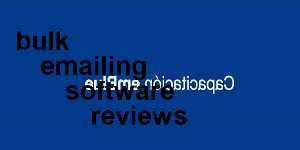 bulk emailing software reviews