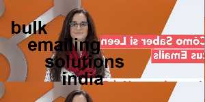 bulk emailing solutions india