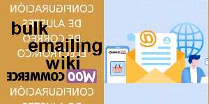 bulk emailing wiki
