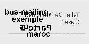 bus-mailing exemple au maroc