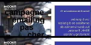campagne emailing pas cher