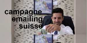 campagne emailing suisse