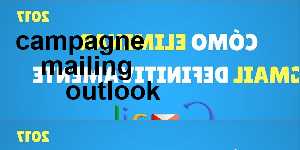campagne mailing outlook