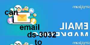 can i email ds-3032 to nvc