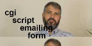 cgi script emailing form