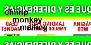 chimp monkey mailing