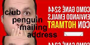 club penguin mailing address