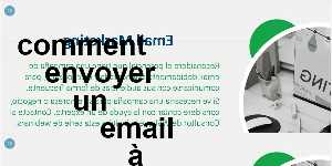 comment envoyer un email &agrave; plusieurs personnes en m&ecirc;me temps