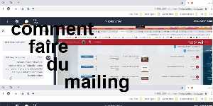 comment faire du mailing