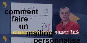 comment faire un mailing personnalisé