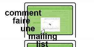 comment faire une mailing list outlook