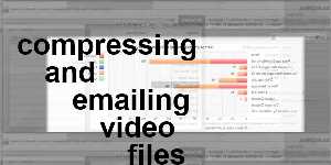 compressing and emailing video files