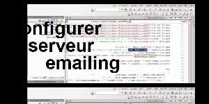 configurer serveur emailing