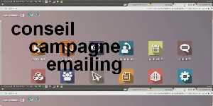conseil campagne emailing