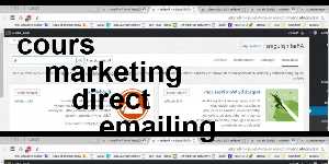 cours marketing direct emailing