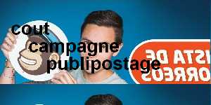cout campagne publipostage