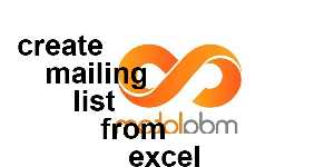 create mailing list from excel spreadsheet