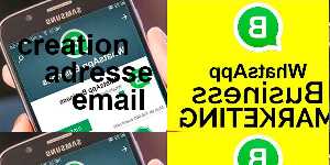 creation adresse email