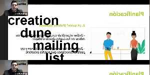 creation dune mailing list
