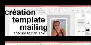 création template mailing