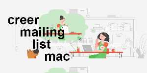 creer mailing list mac