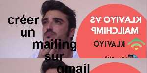 créer un mailing sur gmail