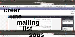 creer une mailing list sous outlook