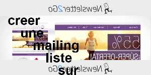 creer une mailing liste sur gmail