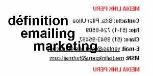 définition emailing marketing